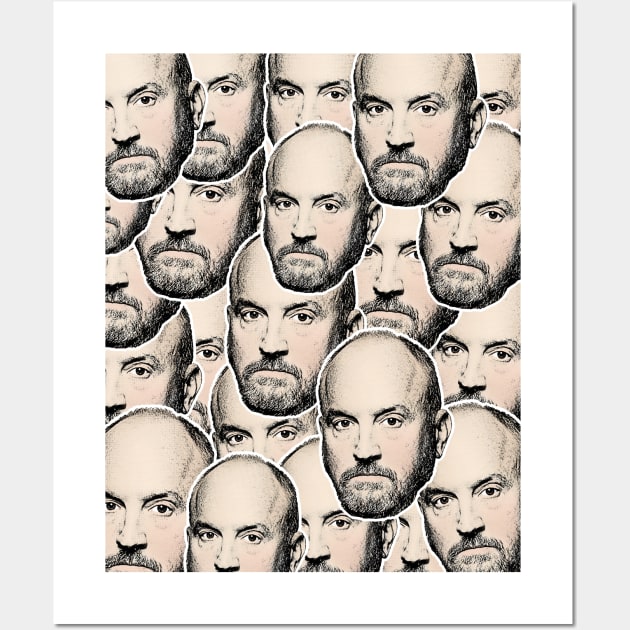 LOUIS CK Wall Art by DankFutura